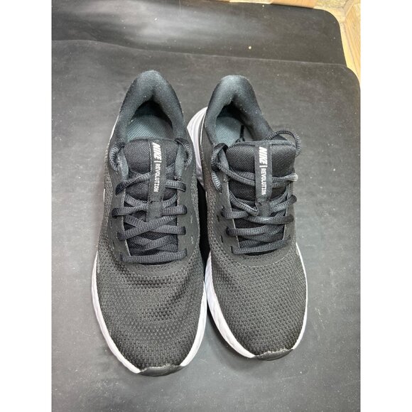 Nike Revolution 5 Womens Size 6 Running Shoes Black/Anthracite - Picture 3 of 8